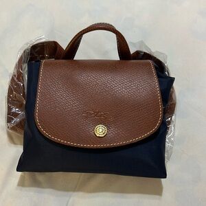 Longchamp. Le Pliage Nylon Canvas Backpack.